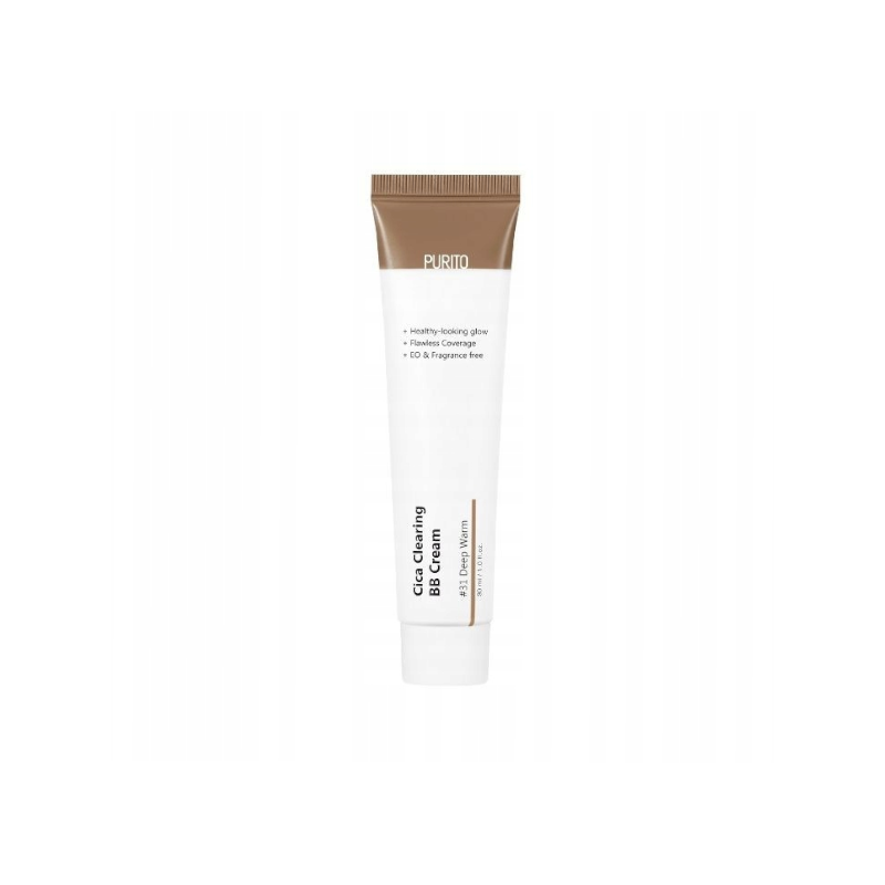 Čisticí BB krém (Cica Clearing BB Cream) PURITO / Odstín: 31 Deep Warm - 30 ml Čisticí BB krém (Cica Clearing BB Cream) PURITO / Odstín: 31 Deep Warm - 30 ml