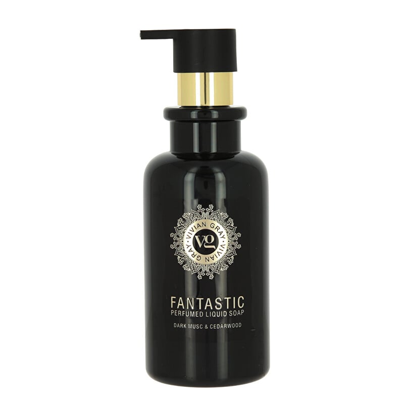 Tekuté mýdlo na ruce Fantastic Dark Musk & Cedarwood (Perfumed Liquid Soap) Vivian Gray - 300 ml Tekuté mýdlo na ruce Fantastic Dark Musk & Cedarwood (Perfumed Liquid Soap) Vivian Gray - 300 ml