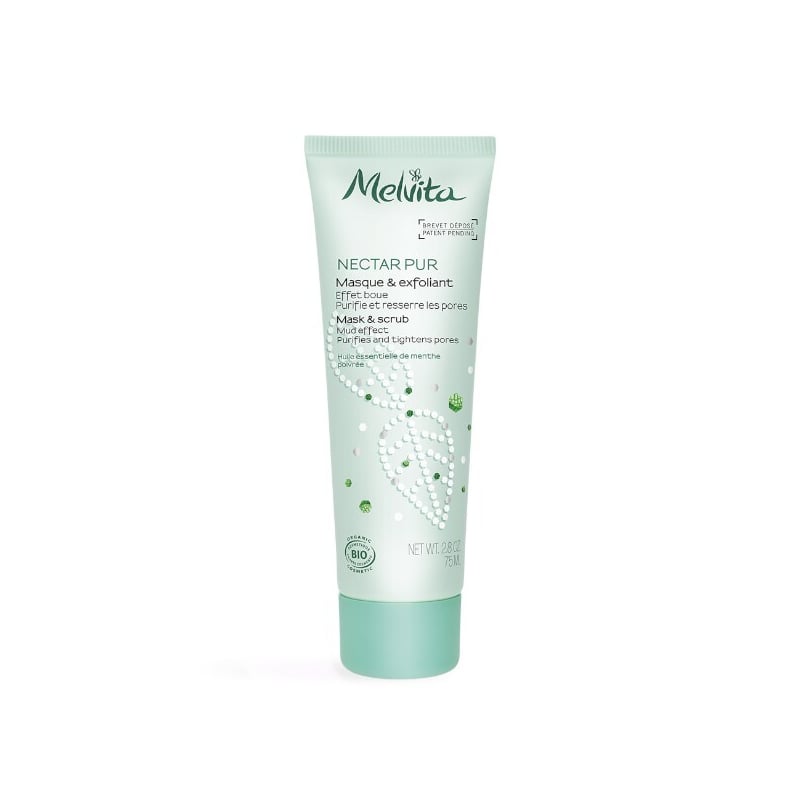 Čisticí maska a peeling Nectar Pur (Mask & Scrub) Melvita - 75 ml Čisticí maska a peeling Nectar Pur (Mask & Scrub) Melvita - 75 ml