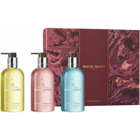 Dárková sada tekutých mýdel na ruce Floral & Aromatic Hand Care Collection Molton Brown