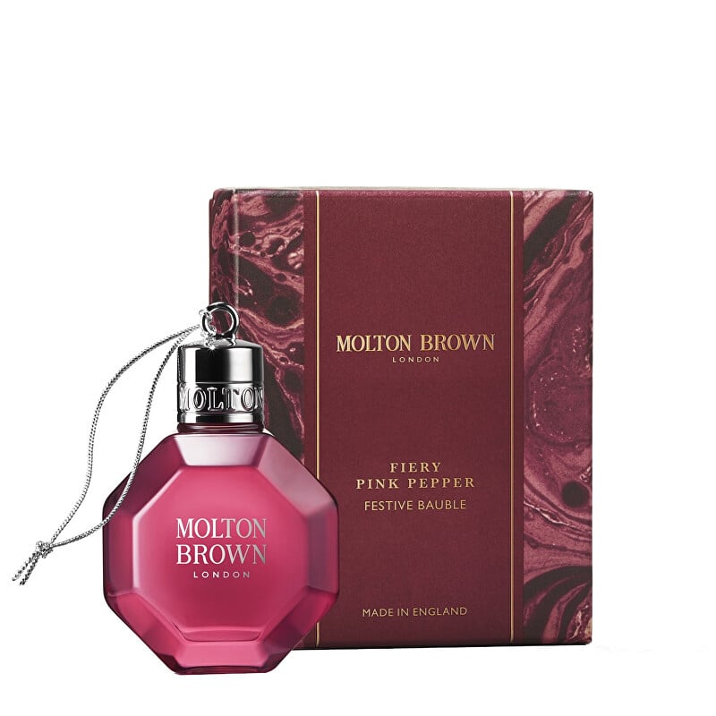 Koupelový a sprchový gel Fiery Pink Pepper Festive Bauble (Bath & Shower Gel) Molton Brown - 75 ml Koupelový a sprchový gel Fiery Pink Pepper Festive Bauble (Bath & Shower Gel) Molton Brown - 75 ml