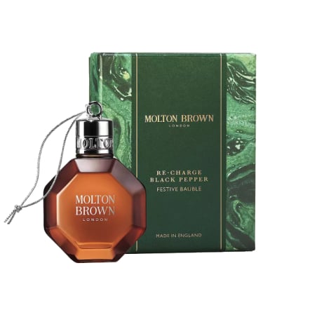 Koupelový a sprchový gel Re-charge Black Pepper Festive Bauble (Bath & Shower Gel) Molton Brown - 75 ml