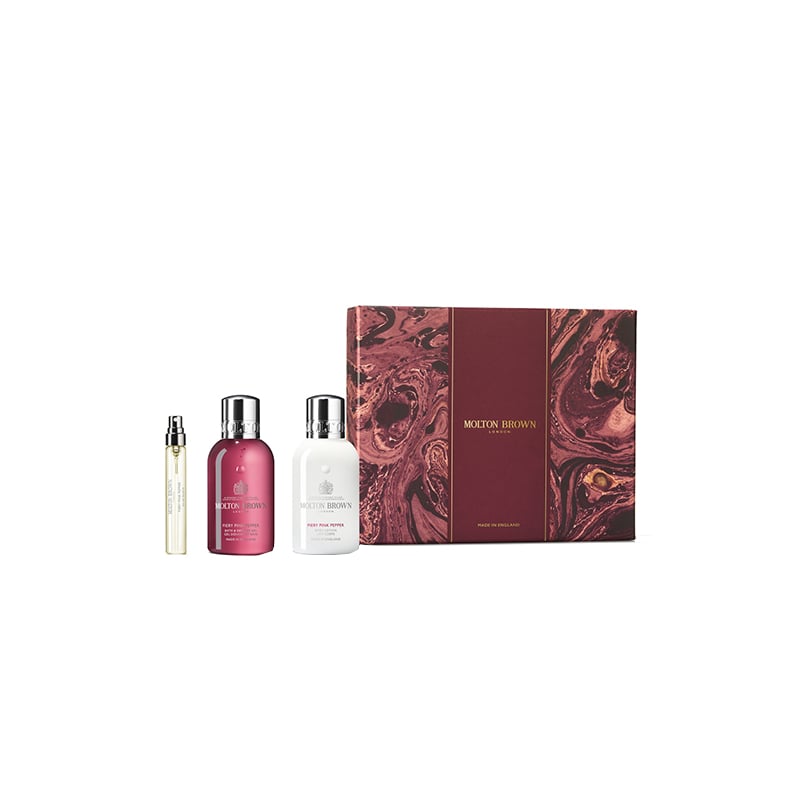 Dárková sada Fiery Pink Pepper Travel Collection Molton Brown