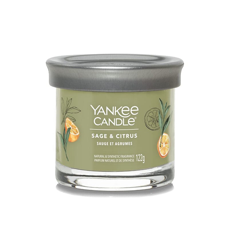 Aromatická svíčka Signature tumbler malý Sage & Citrus Yankee Candle - 122 g Aromatická svíčka Signature tumbler malý Sage & Citrus Yankee Candle - 122 g