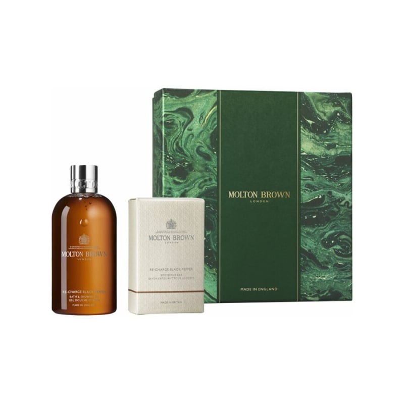 Dárková sada tělové péče Re-charge Black Pepper Body Care Gift Set Molton Brown Dárková sada tělové péče Re-charge Black Pepper Body Care Gift Set Molton Brown