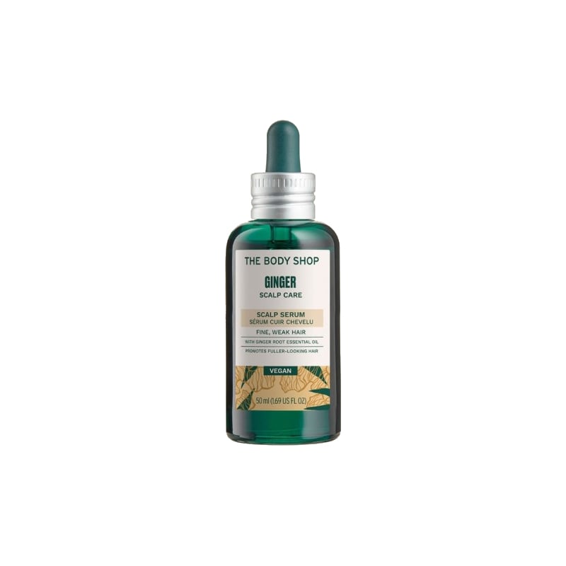 Bezoplachové sérum pro suchou a šupinatou pokožku hlavy Ginger (Scalp Serum) The Body Shop - 50 ml Bezoplachové sérum pro suchou a šupinatou pokožku hlavy Ginger (Scalp Serum) The Body Shop - 50 ml