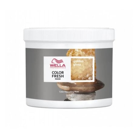 Tónovací maska na vlasy Color Fresh (Color Depositing Mask) 500 ml Golden Gloss Wella Professionals