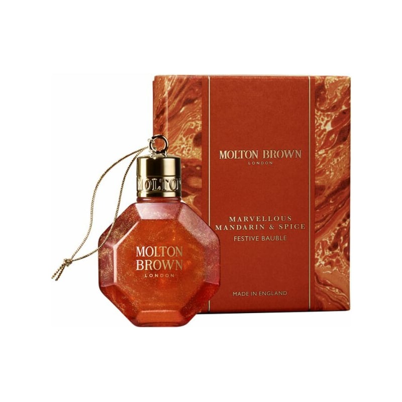 Koupelový a sprchový gel Marvellous Mandarin & Spice Festive Bauble (Bath & Shower Gel) Molton Brown - 75 ml Koupelový a sprchový gel Marvellous Mandarin & Spice Festive Bauble (Bath & Shower Gel) Molton Brown - 75 ml