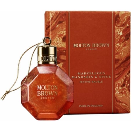 Koupelový a sprchový gel Marvellous Mandarin & Spice Festive Bauble (Bath & Shower Gel) Molton Brown - 75 ml