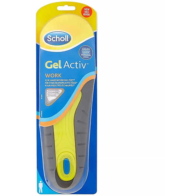 Ortopedické vložky do bot GelActiv Work & Boot (Shoe Inserts) 1 pár Scholl Ortopedické vložky do bot GelActiv Work & Boot (Shoe Inserts) 1 pár Scholl