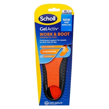 Gelové vložky do bot Gel Activ Work & Boot dámské 1 pár Scholl
