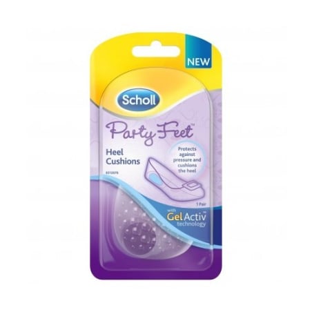Polštářky pod patu Gel Activ (Heel Cushions) Scholl - 2 ks