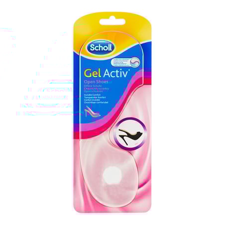 Vložky do otevřených bot GelActiv Open Shoes 1 pár Scholl