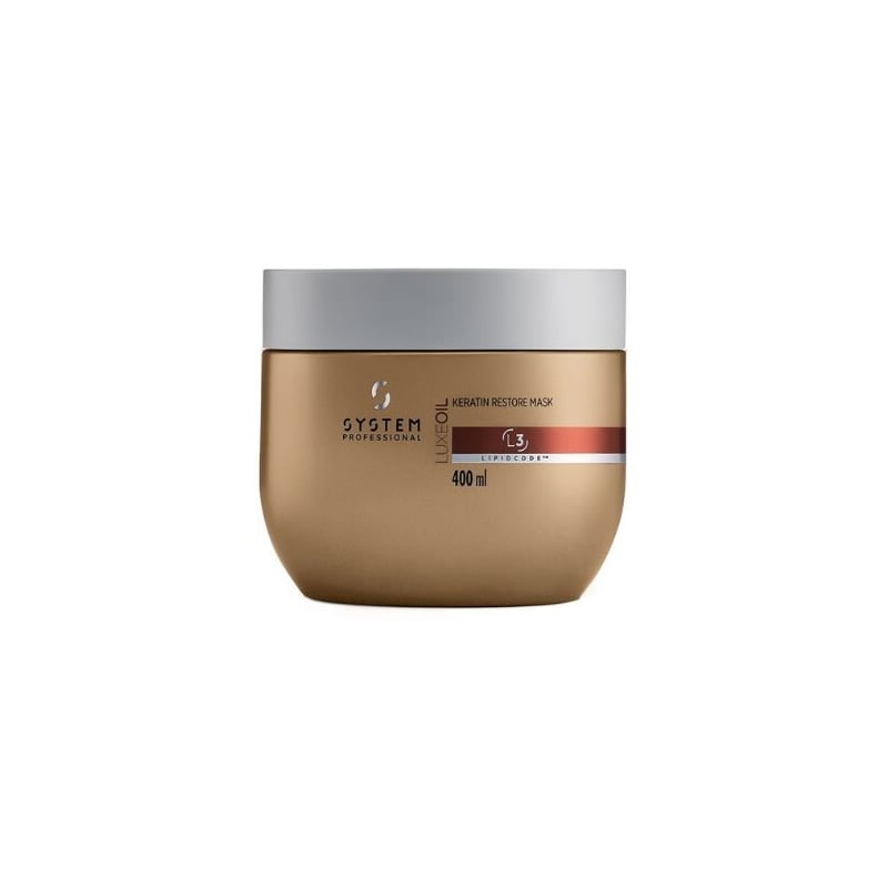 Obnovující maska s keratinem LuxeOil (Keratin Restore Mask) System Professional - 400 ml Obnovující maska s keratinem LuxeOil (Keratin Restore Mask) System Professional - 400 ml