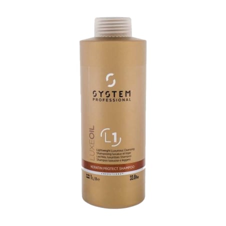 Šampon s keratinem LuxeOil (Keratin Protect Shampoo) System Professional - 100 ml
