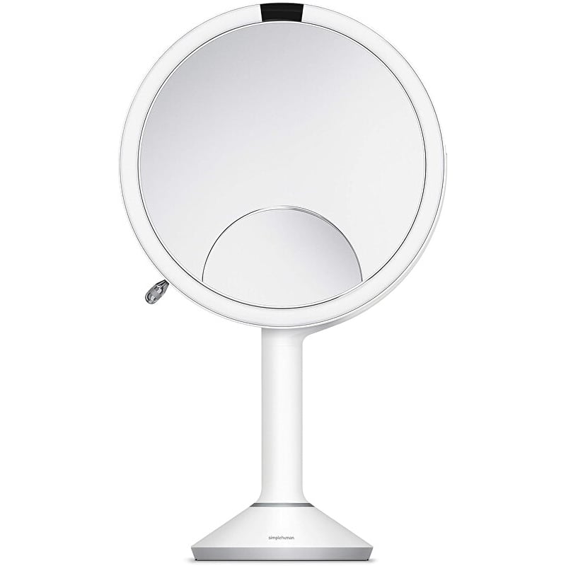 Kosmetické zrcátko s dotykovým ovládáním intenzity osvětlení Sensor Trio Bílá nerez Simplehuman Kosmetické zrcátko s dotykovým ovládáním intenzity osvětlení Sensor Trio Bílá nerez Simplehuman