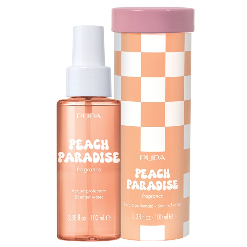 Parfémovaná voda Peach Paradise Happy Box (Scented Water) PUPA Milano - 100 ml Parfémovaná voda Peach Paradise Happy Box (Scented Water) PUPA Milano - 100 ml