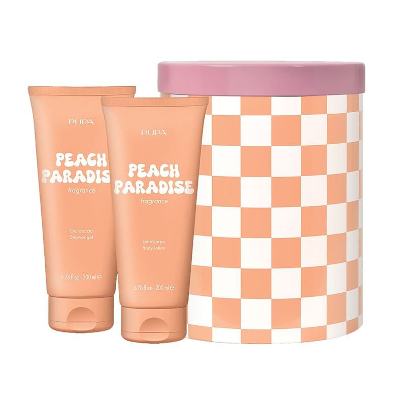 Dárková sada Peach Paradise Happy Box Kit 1 PUPA Milano Dárková sada Peach Paradise Happy Box Kit 1 PUPA Milano