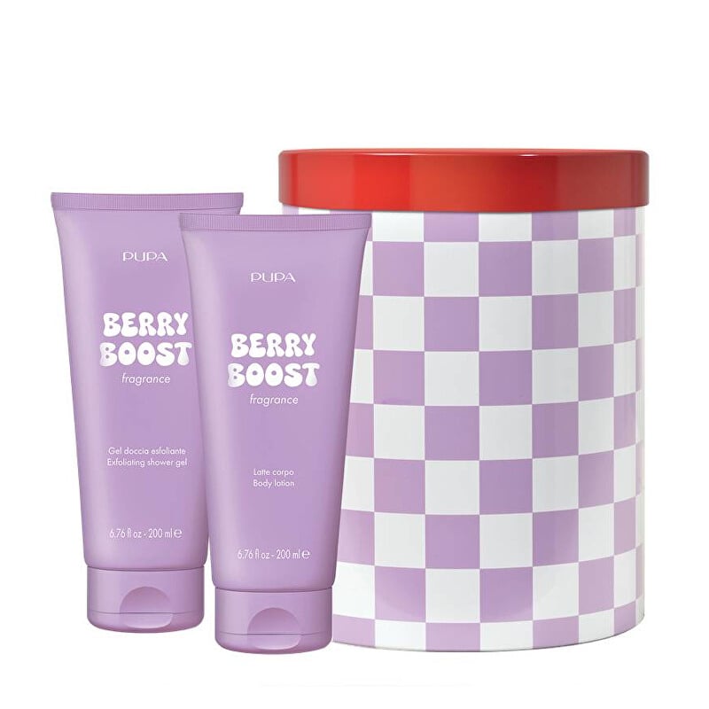 Dárková sada Berry Boost Happy Box Kit 2 PUPA Milano Dárková sada Berry Boost Happy Box Kit 2 PUPA Milano