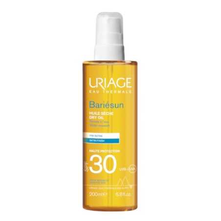 Suchý olej na opalování ve spreji SPF 30 Bariésun (Dry Oil High Protection) Uriage - 200 ml