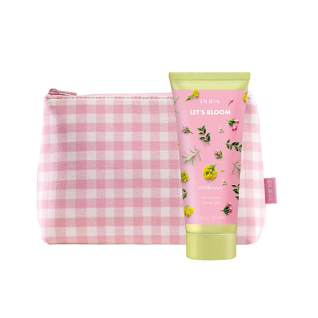 Sprchový gel s taštičkou Wild Flowers Let`s Bloom (Shower Gel) PUPA Milano - 200 ml