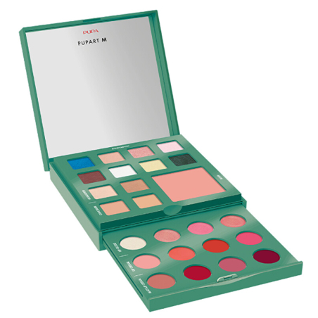 Paletka na tvář Pupart Medium Green (Palette) PUPA Milano - 18,8 g