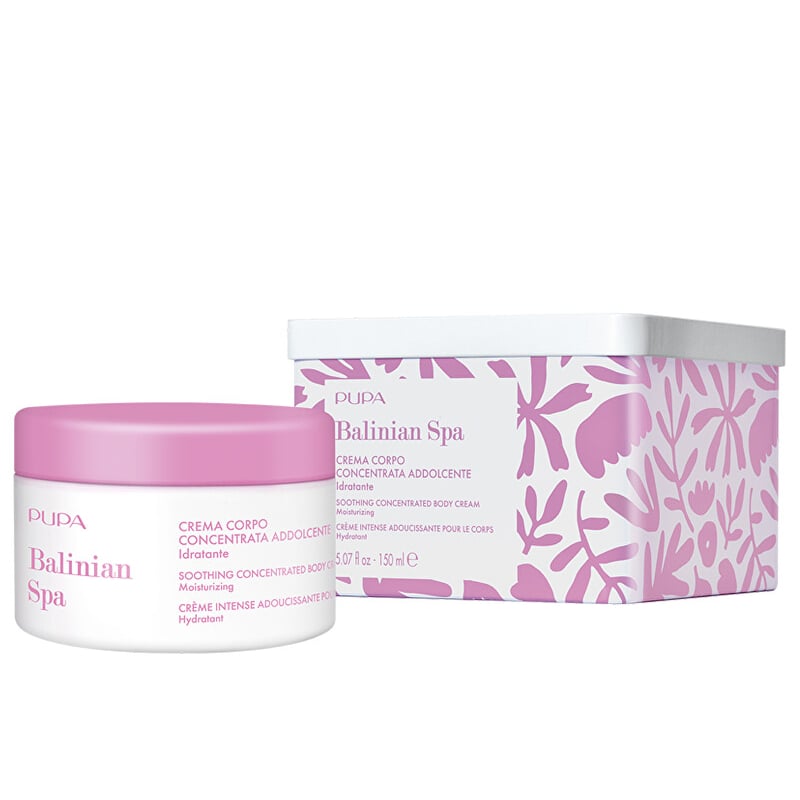 Zklidňující tělový krém v krabičce Balinian Spa (Soothing Concentrated Body Cream) PUPA Milano - 150 ml Zklidňující tělový krém v krabičce Balinian Spa (Soothing Concentrated Body Cream) PUPA Milano - 150 ml