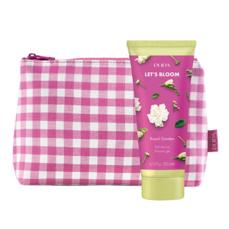 Sprchový gel s taštičkou Royal Garden Let`s Bloom (Shower Gel) PUPA Milano - 200 ml