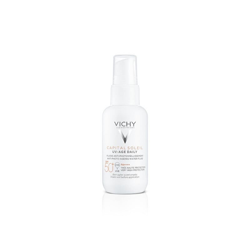 Denní fluid SPF 50 Capital Soleil UV-Age Daily (Water Fluid) Vichy - 40 ml Denní fluid SPF 50 Capital Soleil UV-Age Daily (Water Fluid) Vichy - 40 ml