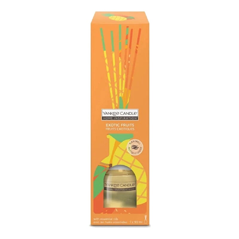 Aroma difuzér Home Inspiration Exotic Fruits Yankee Candle - 90 ml Aroma difuzér Home Inspiration Exotic Fruits Yankee Candle - 90 ml