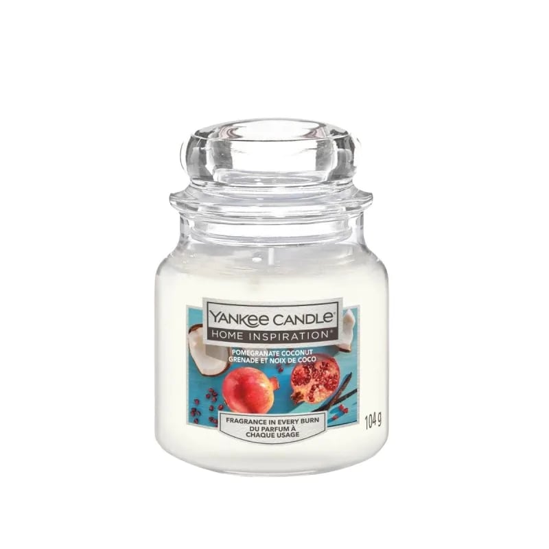 Vonná svíčka Home Inspiration malá Pomegranate Coconut Yankee Candle - 104 g Vonná svíčka Home Inspiration malá Pomegranate Coconut Yankee Candle - 104 g