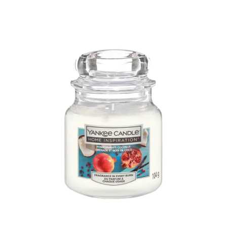 Vonná svíčka Home Inspiration malá Pomegranate Coconut Yankee Candle - 104 g