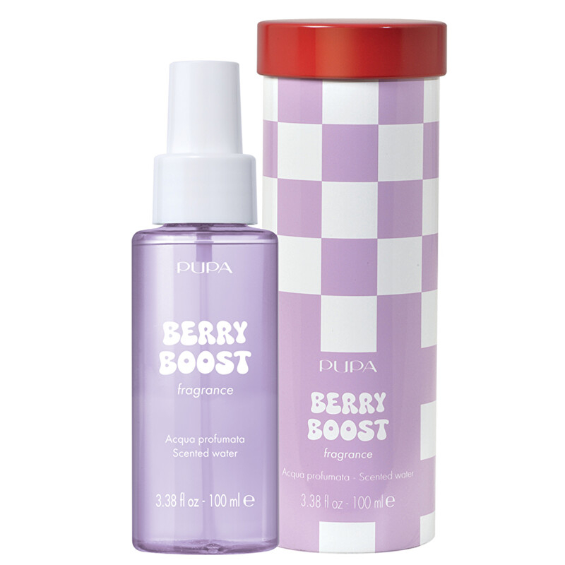 Parfémovaná voda Berry Boost Happy Box (Scented Water) PUPA Milano - 100 ml Parfémovaná voda Berry Boost Happy Box (Scented Water) PUPA Milano - 100 ml