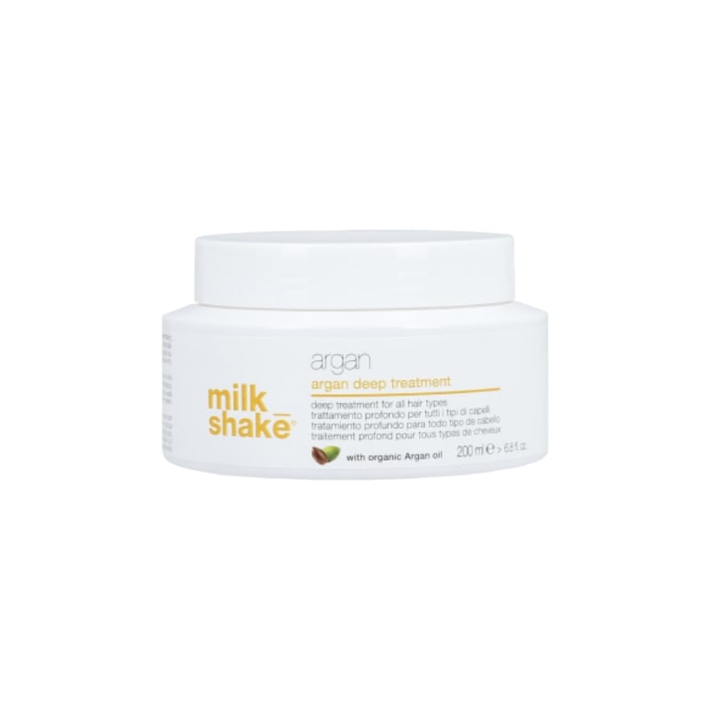 Hloubková maska s arganovým olejem pro všechny typy vlasů (Argan Deep Treatment) Milk Shake - 200 ml Hloubková maska s arganovým olejem pro všechny typy vlasů (Argan Deep Treatment) Milk Shake - 200 ml