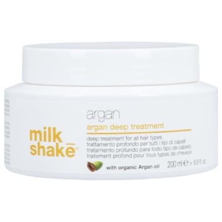 Hloubková maska s arganovým olejem pro všechny typy vlasů (Argan Deep Treatment) Milk Shake - 200 ml