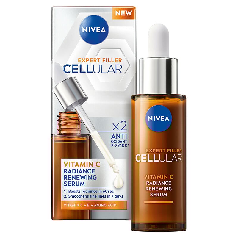 Rozjasňující sérum s vitamínem C Cellular Expert Filler Vitamin C Nivea - 30 ml Rozjasňující sérum s vitamínem C Cellular Expert Filler Vitamin C Nivea - 30 ml