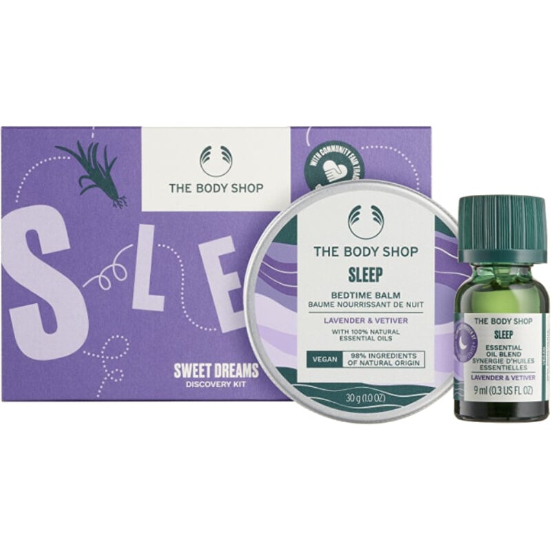 Dárková sada na spaní Lavender & Vetiver The Body Shop
