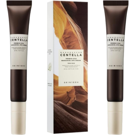 Dárková sada obnovujících krémů pro citlivé oční okolí Madagascar Centella SKIN1004