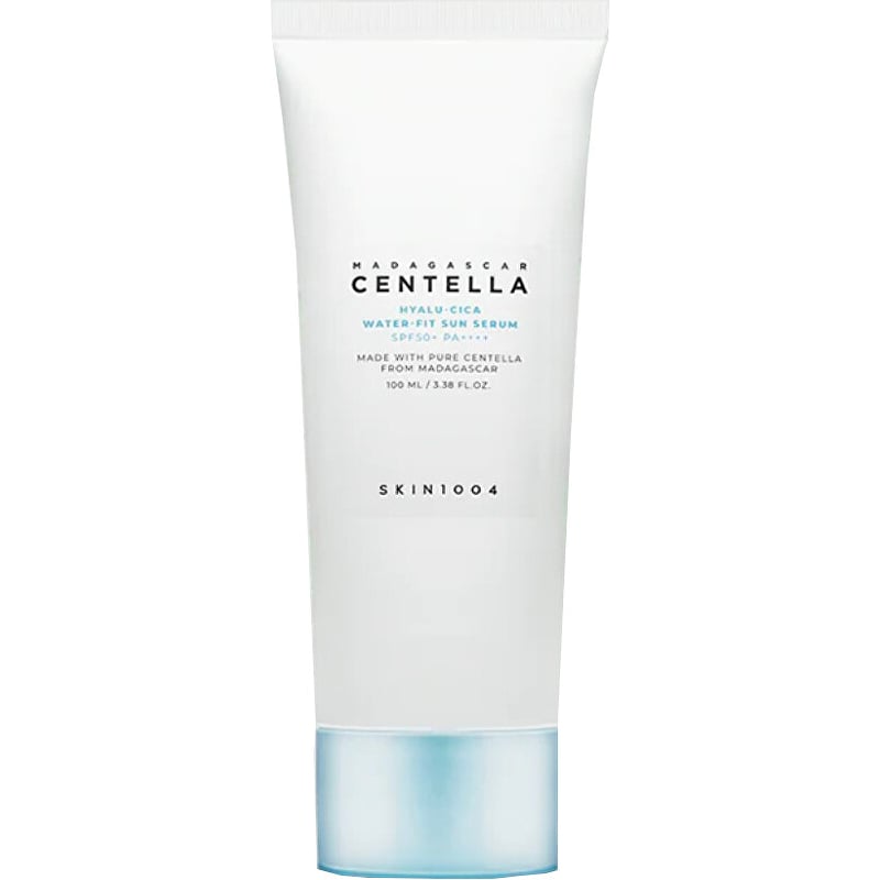 Hydratační opalovací krém SPF 50+ Madagascar Centella (Hyalu-Cica Water-Fit Sun Serum) SKIN1004 - 50 ml