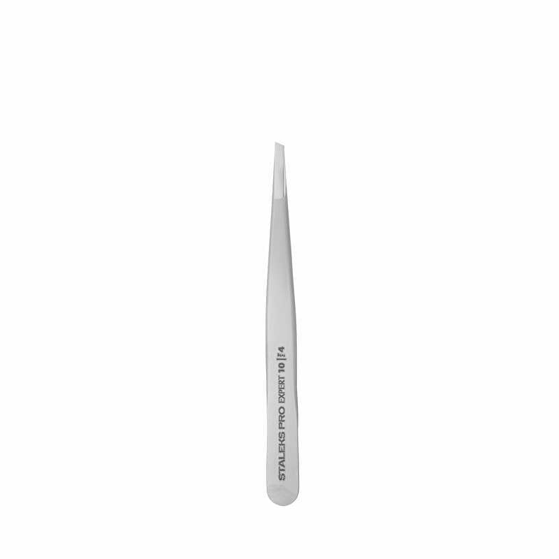 Pinzeta na obočí s uzkým zkoseným hrotem Expert 10 Type 4 (Eyebrow Tweezers) STALEKS Pinzeta na obočí s uzkým zkoseným hrotem Expert 10 Type 4 (Eyebrow Tweezers) STALEKS
