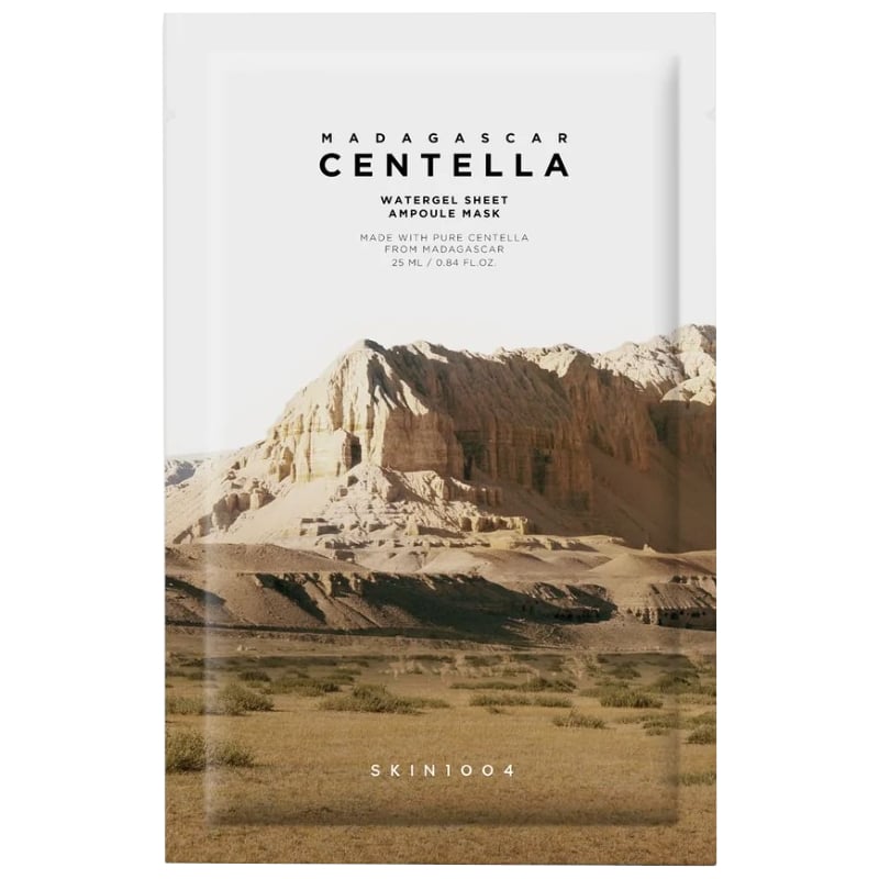 Zklidňující platýnková maska Madagascar Centella (Watergel Sheet Ampoule Mask) SKIN1004 / Varianta: 5 ks - 5 ks Zklidňující platýnková maska Madagascar Centella (Watergel Sheet Ampoule Mask) SKIN1004 / Varianta: 5 ks - 5 ks