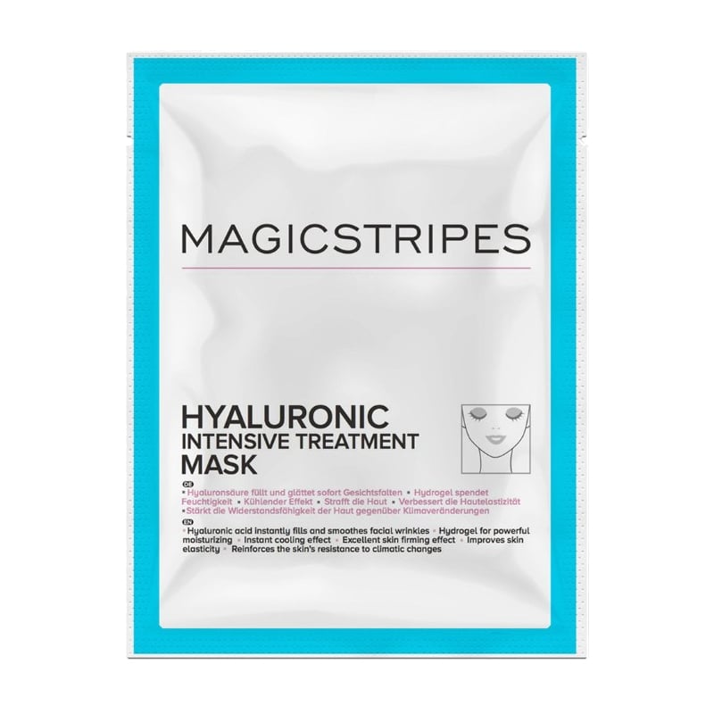 Hydratační pleťová maska s kyselinou hyaluronovou (Hyaluronic Intensive Treatment Mask) MAGICSTRIPES / Varianta: 1 ks - 1 ks Hydratační pleťová maska s kyselinou hyaluronovou (Hyaluronic Intensive Treatment Mask) MAGICSTRIPES / Varianta: 1 ks - 1 ks