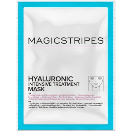 Hydratační pleťová maska s kyselinou hyaluronovou (Hyaluronic Intensive Treatment Mask) MAGICSTRIPES / Varianta: 1 ks - 1 ks