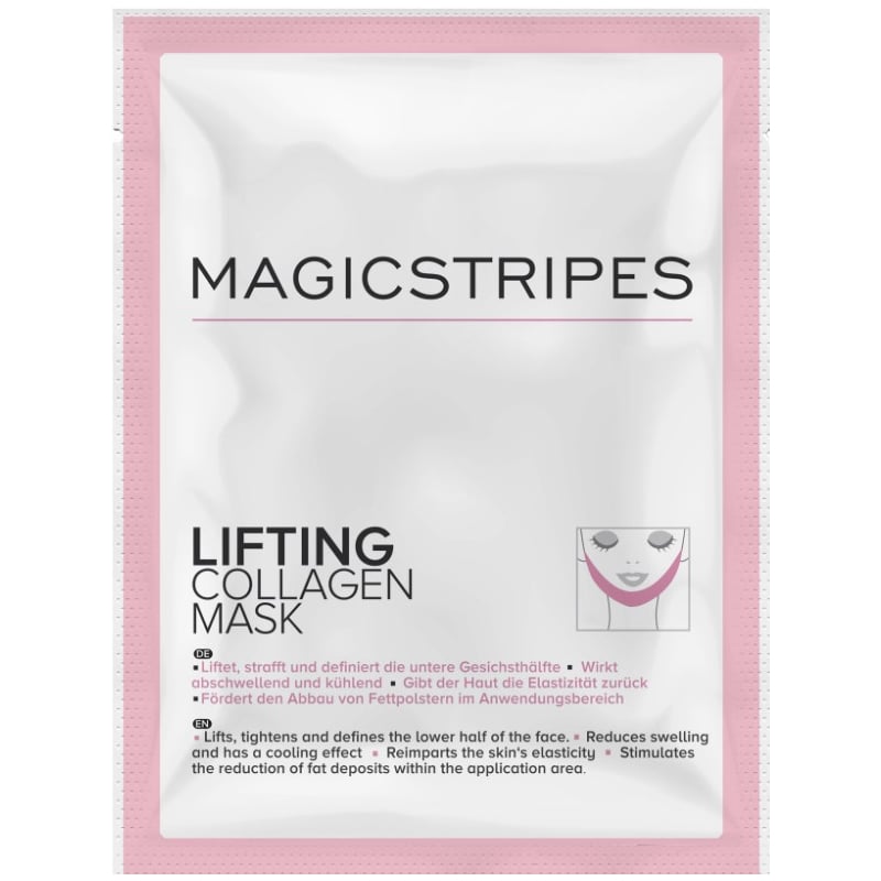 Liftingová kolagenová maska pro zpevnění kontur (Lifting Collagen Mask) MAGICSTRIPES / Varianta: 1 ks - 1 ks Liftingová kolagenová maska pro zpevnění kontur (Lifting Collagen Mask) MAGICSTRIPES / Varianta: 1 ks - 1 ks