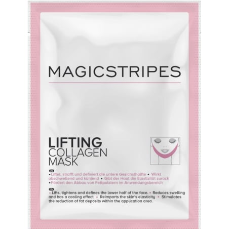 Liftingová kolagenová maska pro zpevnění kontur (Lifting Collagen Mask) MAGICSTRIPES / Varianta: 1 ks - 1 ks