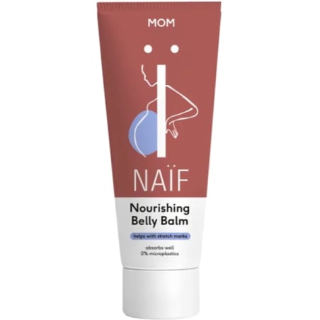 Těhotenský vyživující balzám na strie Mom (Nourishing Belly Balm) NAÏF - 150 ml