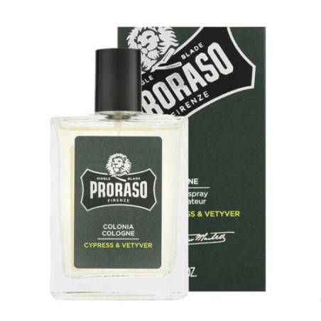 Kolínská voda s cypřišem a vetiverem Proraso - 100 ml
