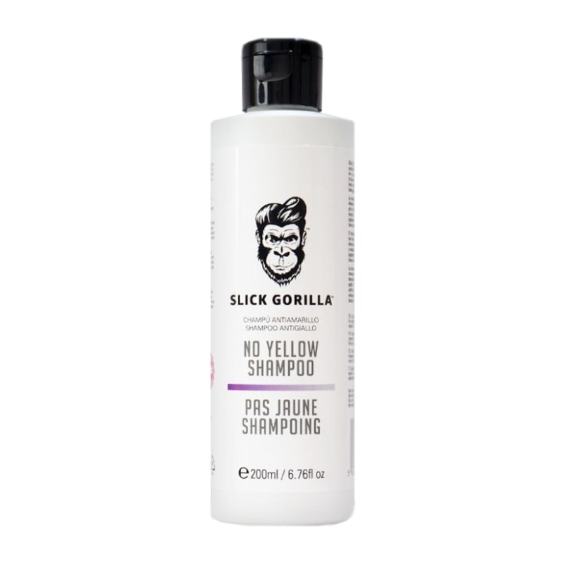 Neutralizační šampon pro blond vlasy (No Yellow Shampoo) SLICK GORILLA - 200 ml Neutralizační šampon pro blond vlasy (No Yellow Shampoo) SLICK GORILLA - 200 ml