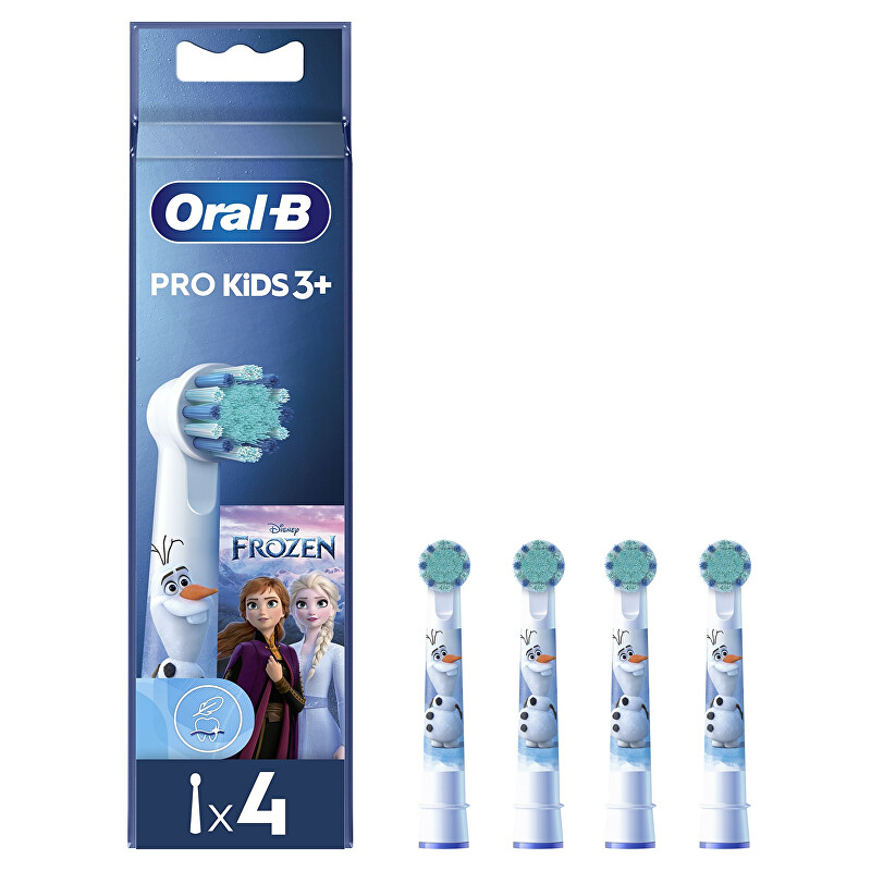 Náhradní kartáčkové hlavice Kids Frozen Oral B - 4 ks Náhradní kartáčkové hlavice Kids Frozen Oral B - 4 ks