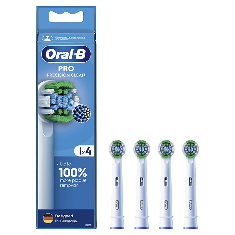 Náhradní kartáčkové hlavice Precision Clean EB20 Oral B - 4 ks Náhradní kartáčkové hlavice Precision Clean EB20 Oral B - 4 ks